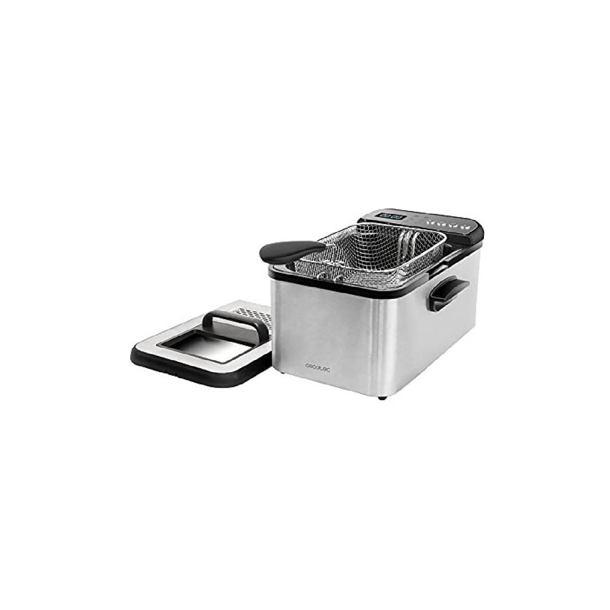 Cecotec Freidoras con aceite Freidora Con Aceite Cleanfry Luxury 3000