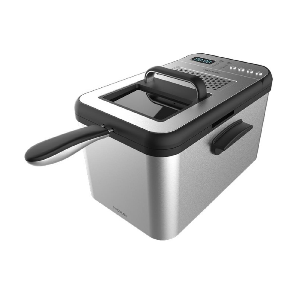 Cecotec Freidoras con aceite Freidora Con Aceite Cleanfry Luxury 4000
