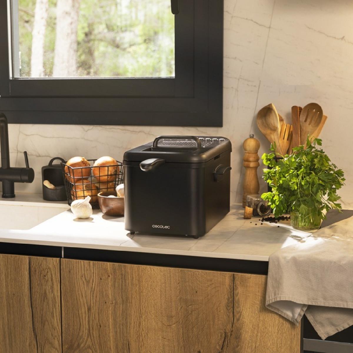 Cecotec Freidoras con aceite Freidora Con Aceite Cleanfry Luxury 4000 Black