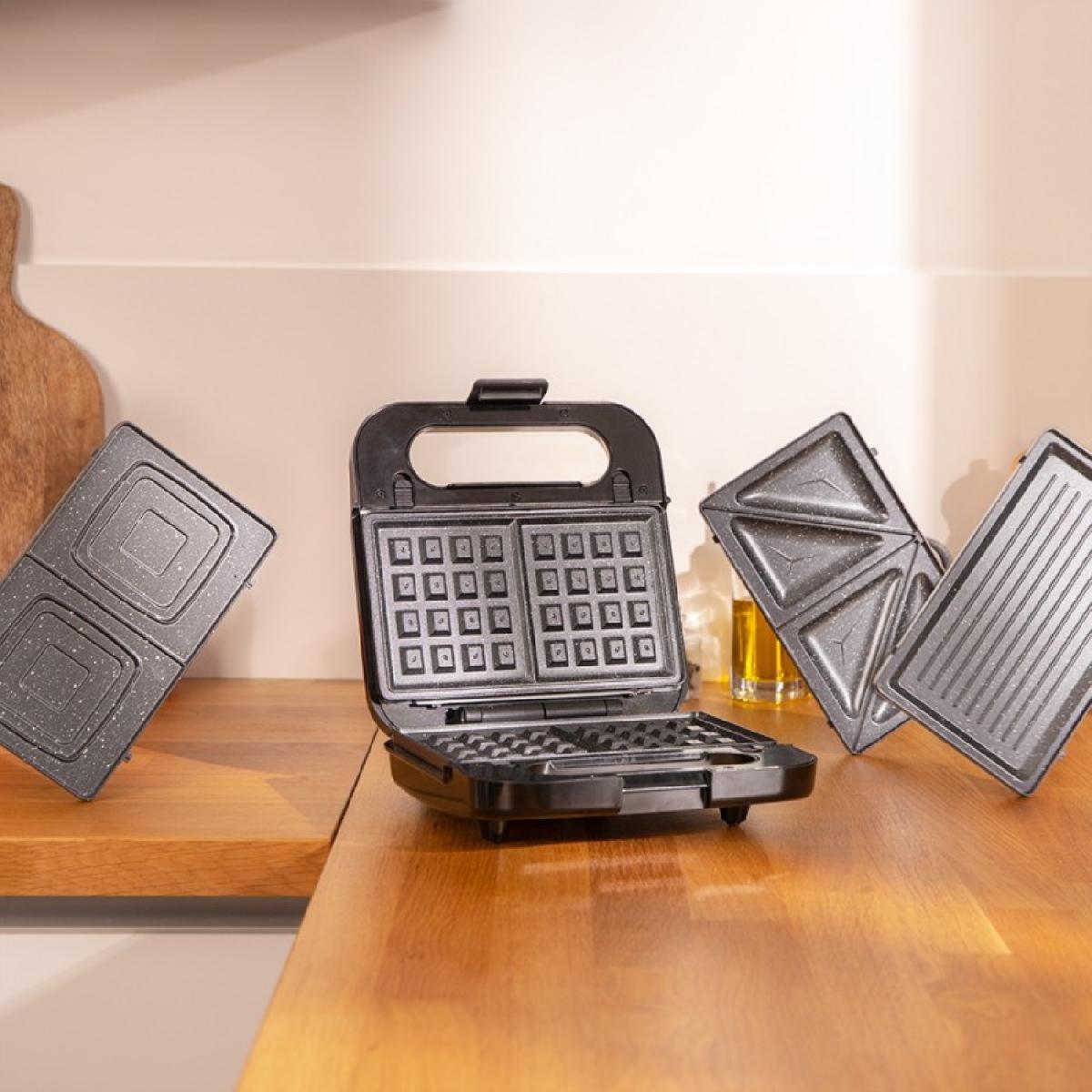 Cecotec Sandwicheras Sandwichera Rock’Ntoast 4In1