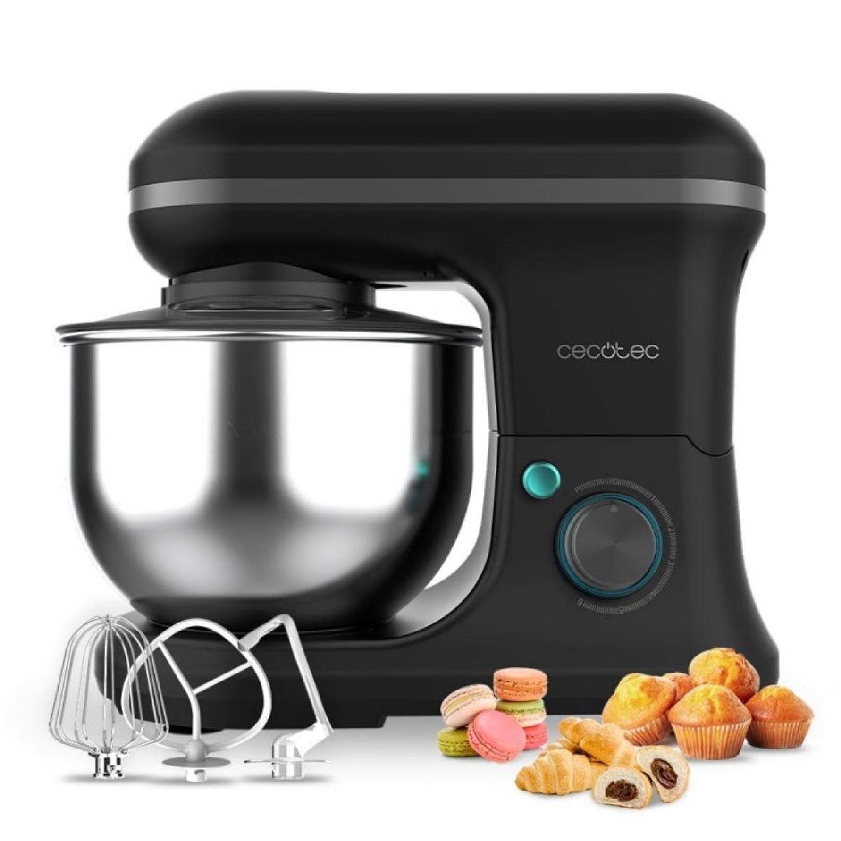 Cecotec Batidoras amasadoras Batidora Amasadora Cecomixer Merengue 5L 1200 Black