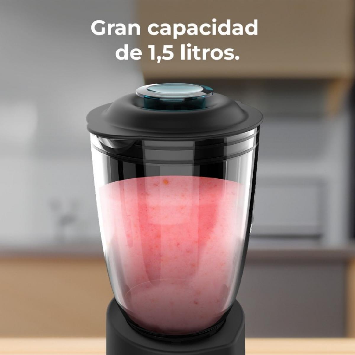 Cecotec Batidoras de vaso Power Black Titanium 2300Max Mix Go