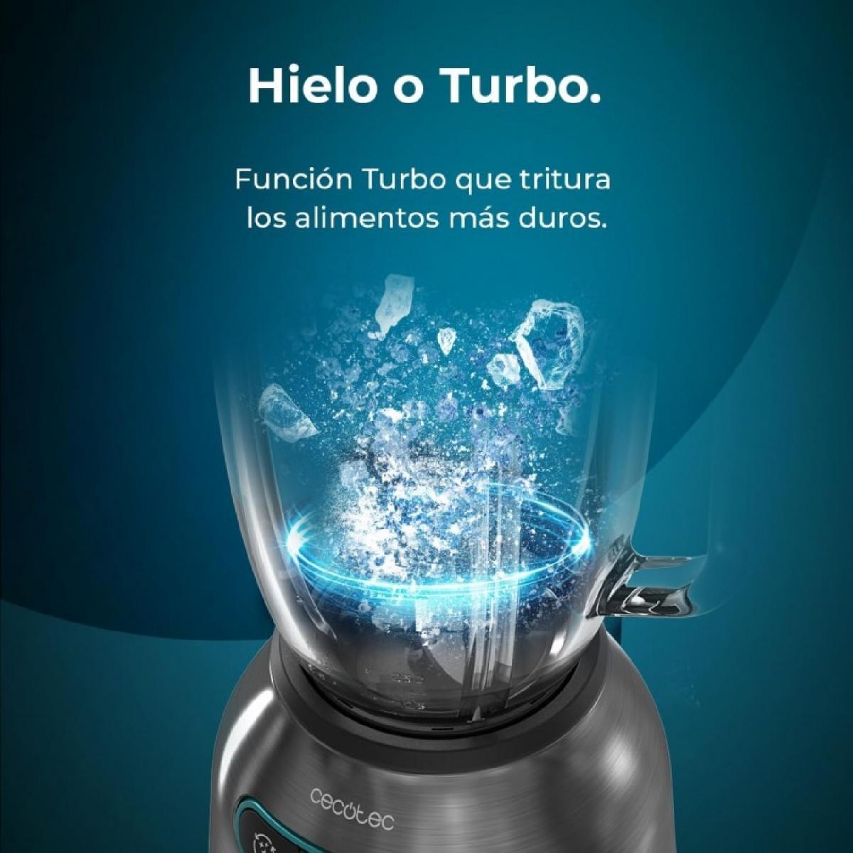 Cecotec Batidoras de vaso Power Black Titanium 2200MAX Smooth