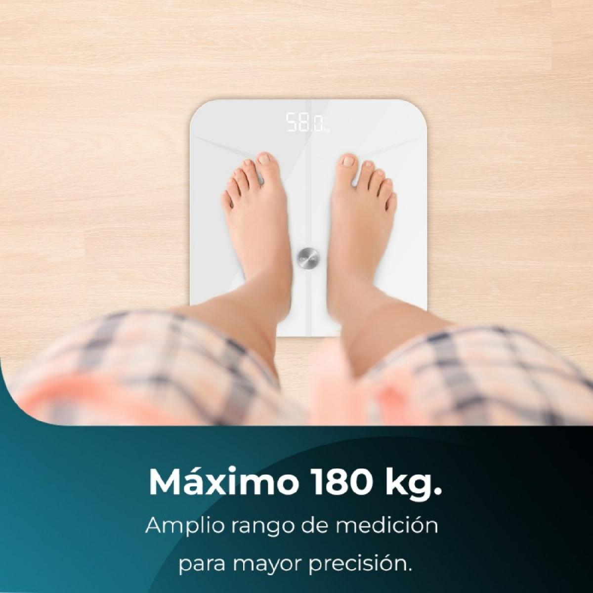 Cecotec Básculas de baño con APP Surface Precision 970 Smart Healthy