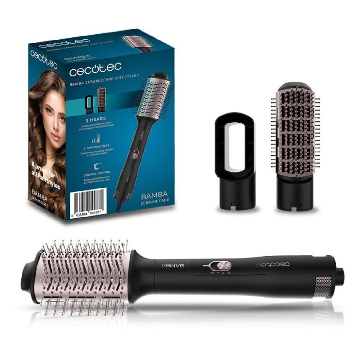 Cecotec Cepillos de aire CeramicCare 3in1 Styler