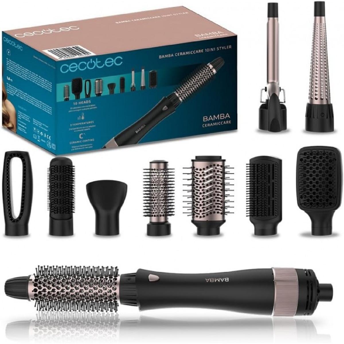 Cecotec Cepillos de aire CeramicCare 10in1 Styler