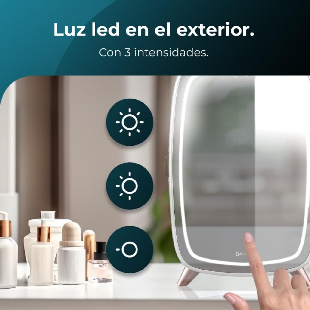 Cecotec Neveras de cosméticos CoolingBeauty 6000 Mirror
