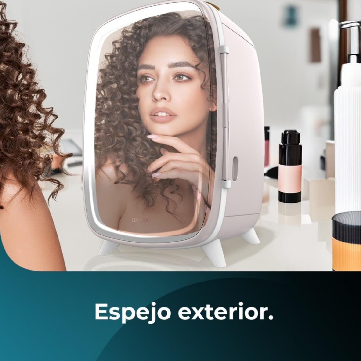 Cecotec Neveras de cosméticos CoolingBeauty 6000 Mirror Rose