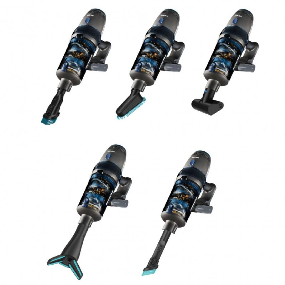 Cecotec Aspiradores verticales BLDC Conga Rockstar 11500 Odyssey ErgoWet Connected IA