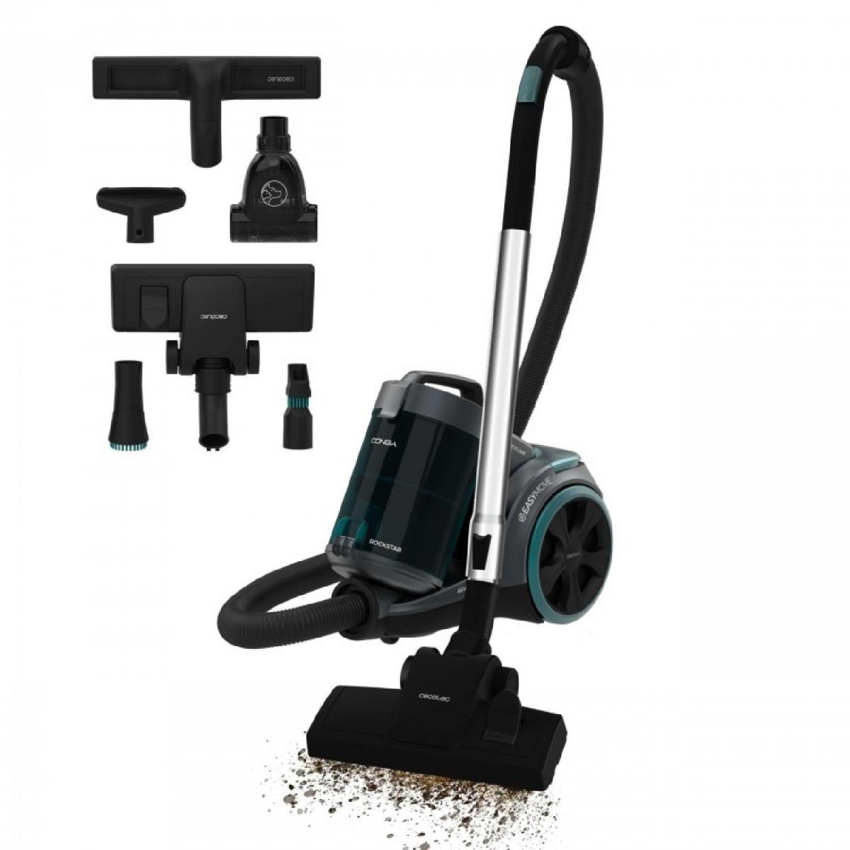 Cecotec Aspiradores trineo sin bolsa Conga Rockstar Multicyclonic XL PowerStyle