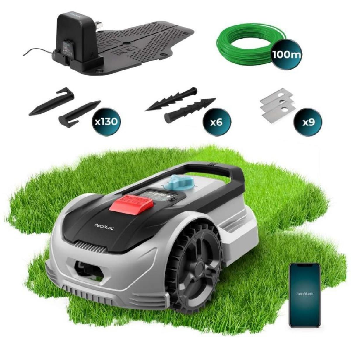 Cecotec Robots cortacésped Conga GrassHopper 500 Connected