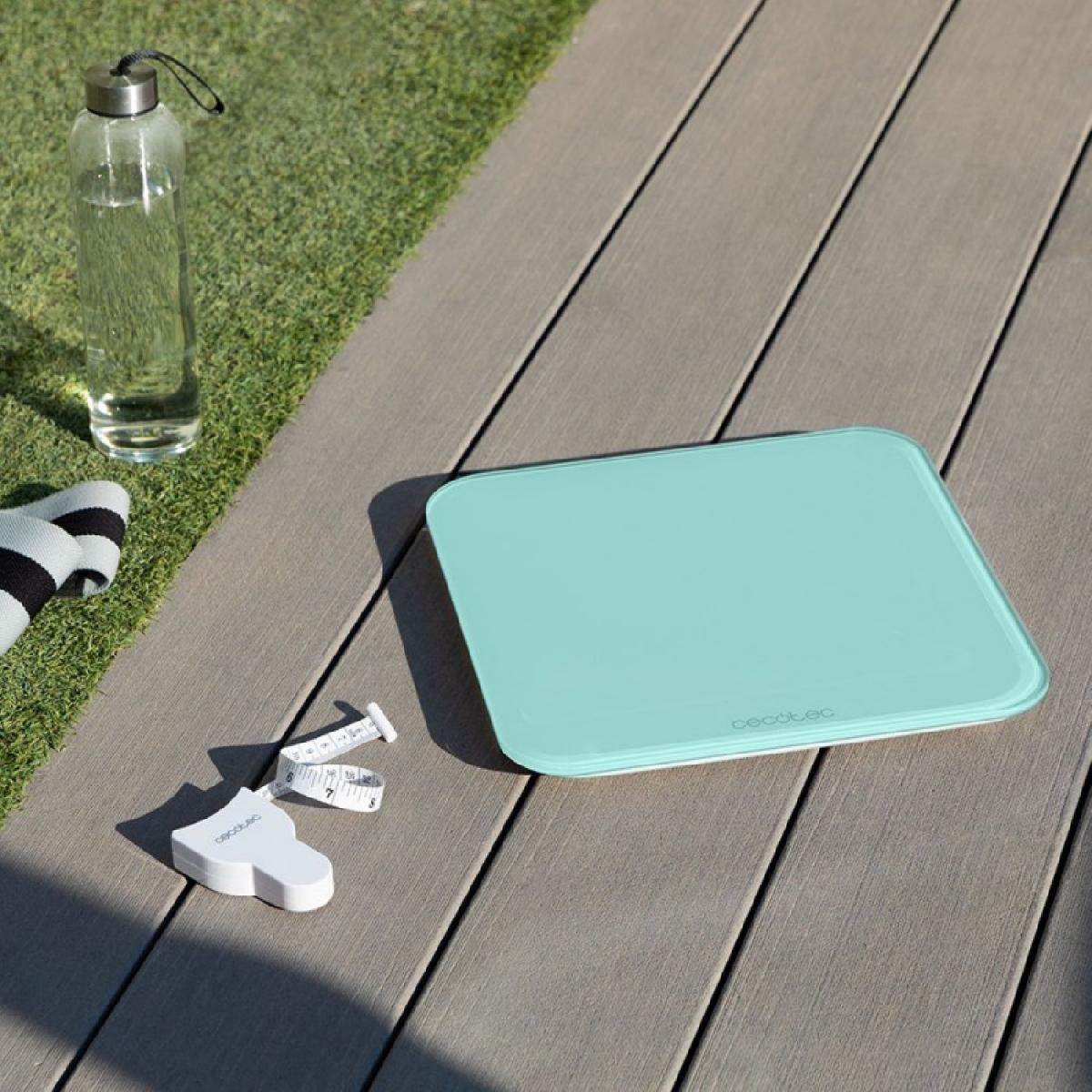 Cecotec Básculas de baño sin APP Surface Precision 9350 Healthy Mint