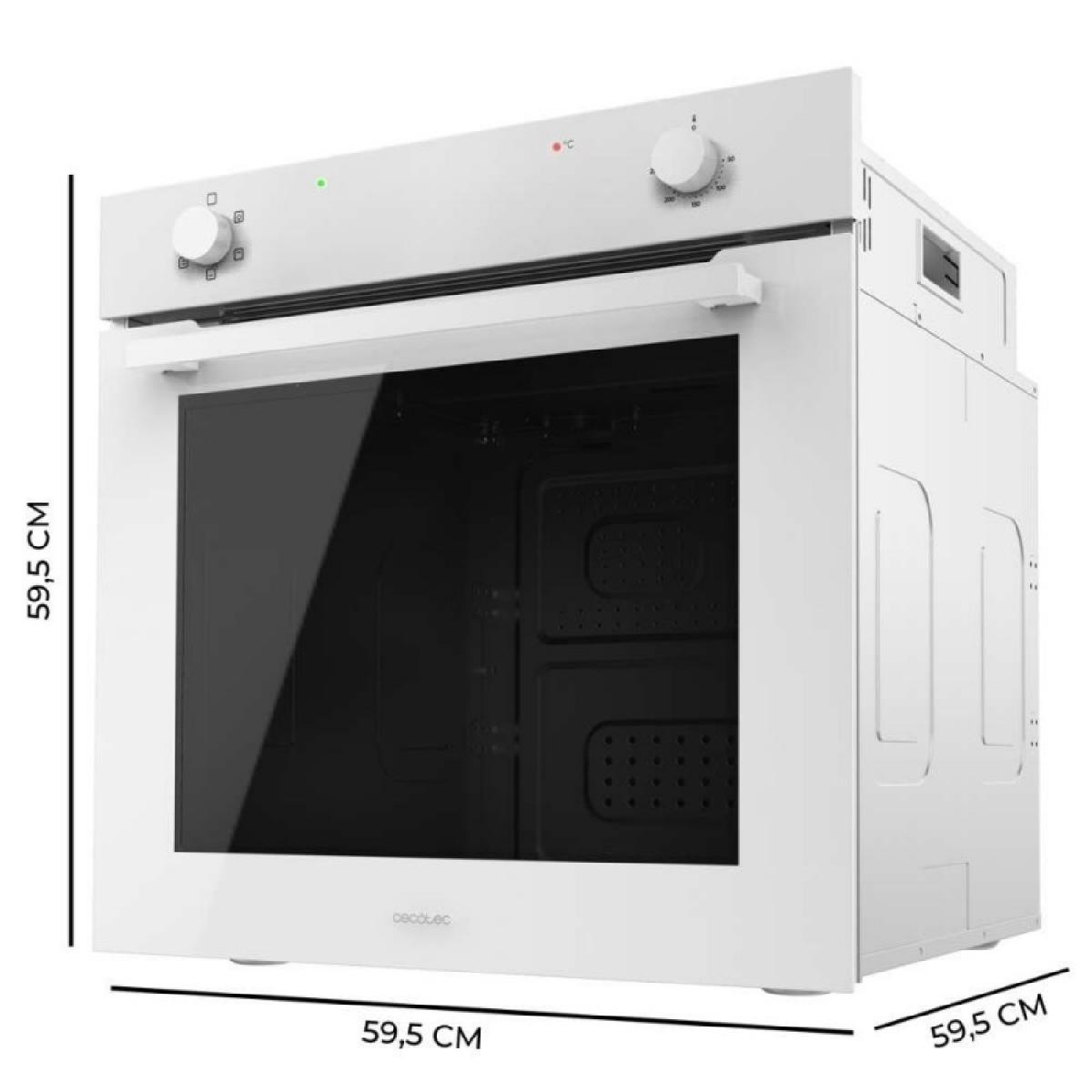 Cecotec Hornos Convencionales Bolero Hexa C126400 Glass White A