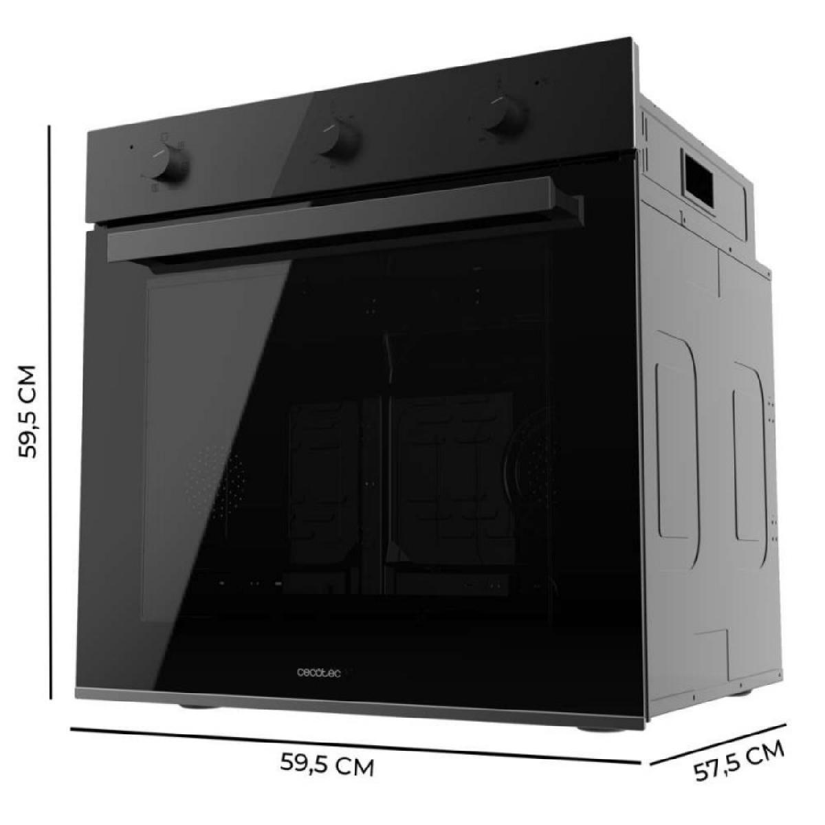 Cecotec Hornos Multifunción Bolero Hexa M236000 Dark Inox Time A