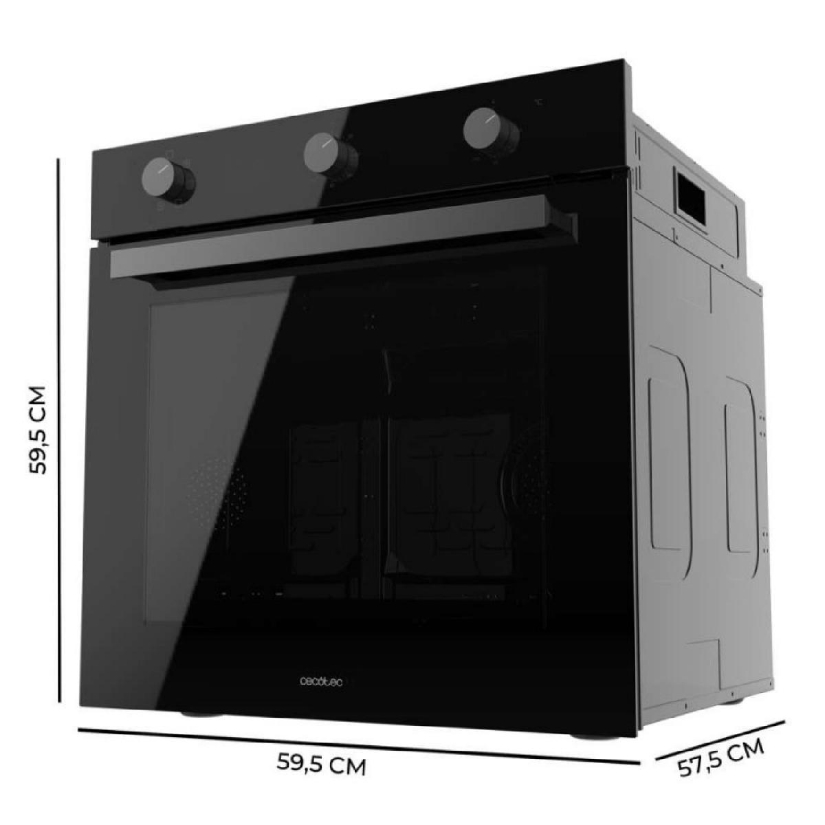 Cecotec Hornos Multifunción Bolero Hexa M236000 Glass Black Time A