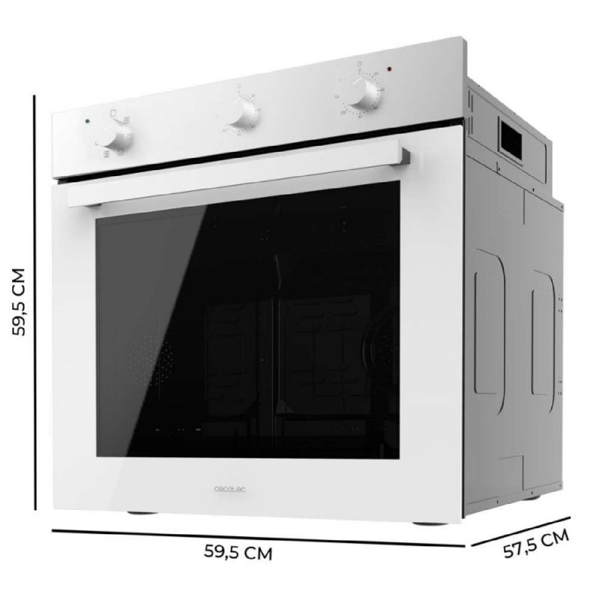 Cecotec Hornos Multifunción Bolero Hexa M236000 Glass White Time A