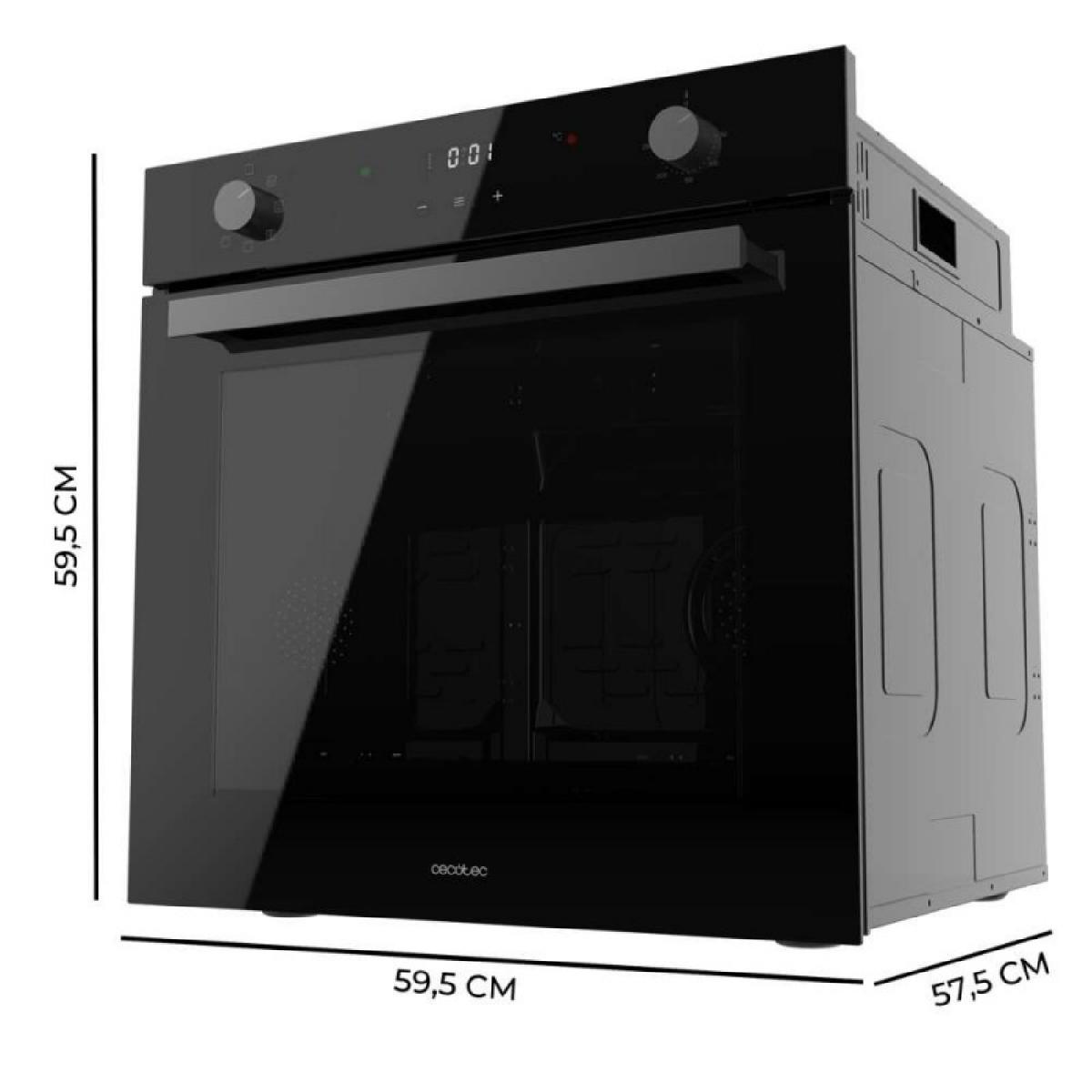 Cecotec Hornos Multifunción Bolero Hexa M226001 Glass Black A