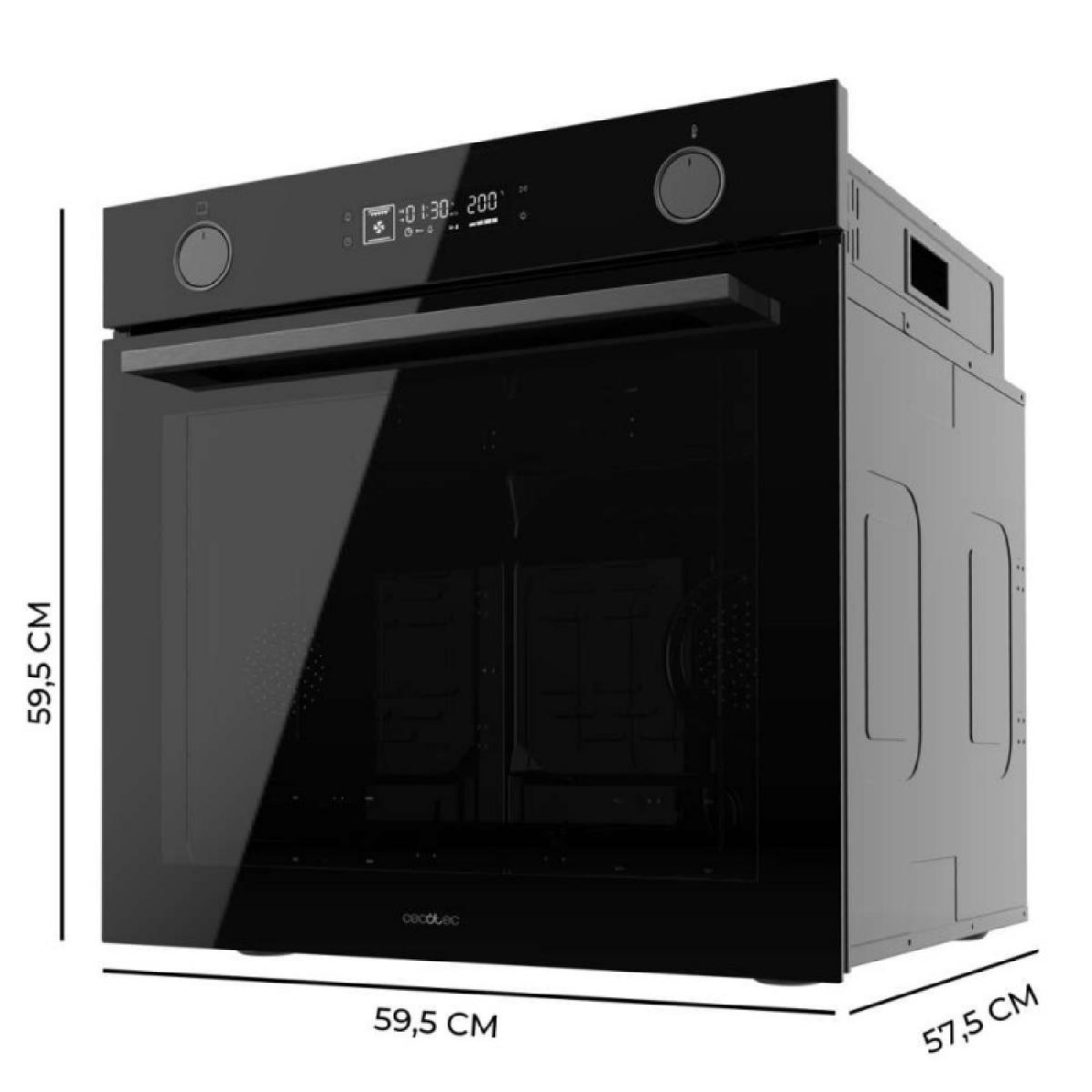 Cecotec Hornos Multifunción Air Fryer Bolero Hexa AF326000 Glass Black A
