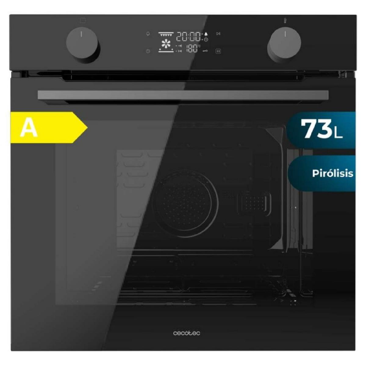Cecotec Hornos Pirolíticos Bolero Hexa P526000 Glass Black A