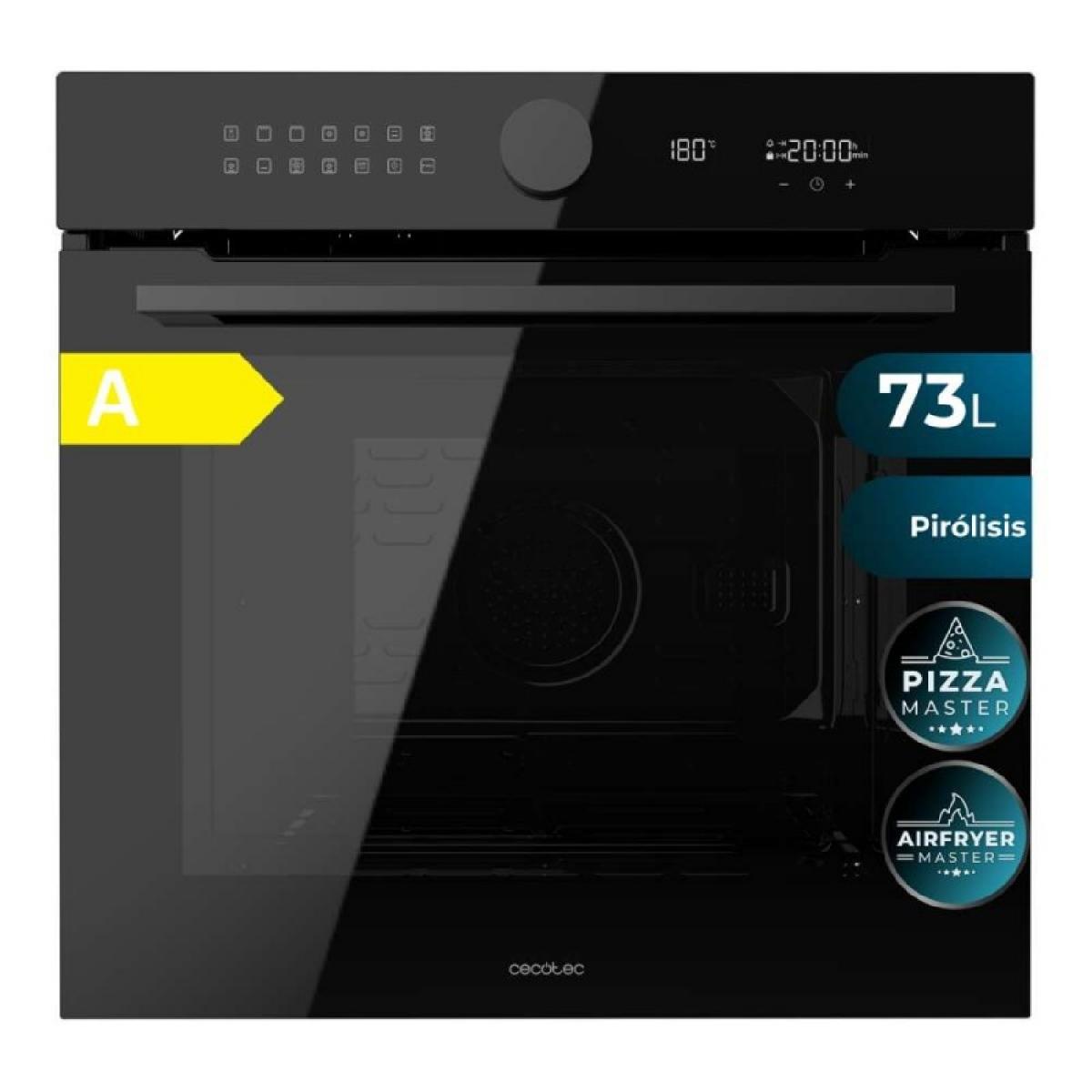 Cecotec Hornos Pirolíticos Bolero Hexa P516000 Glass Black A