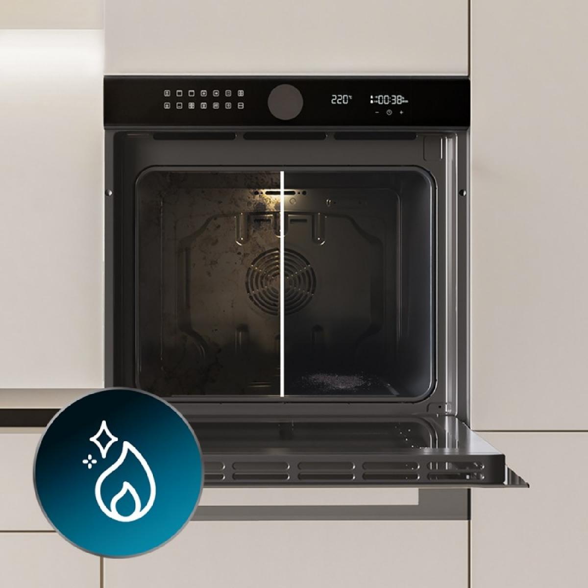 Cecotec Hornos Pirolíticos Bolero Hexa P516000 Glass Black A