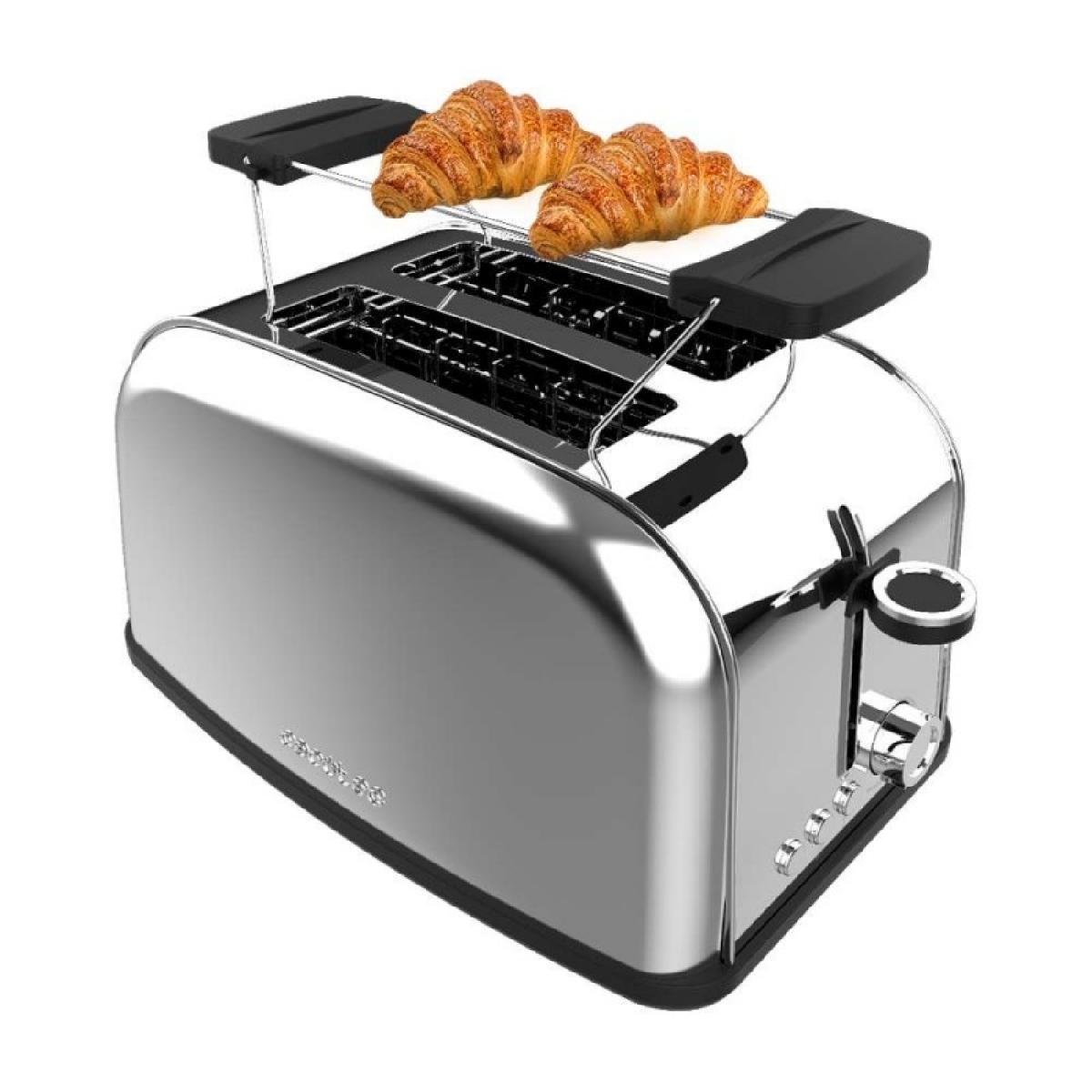 Cecotec Tostadores verticales Tostador vertical Toastin time 850 Inox