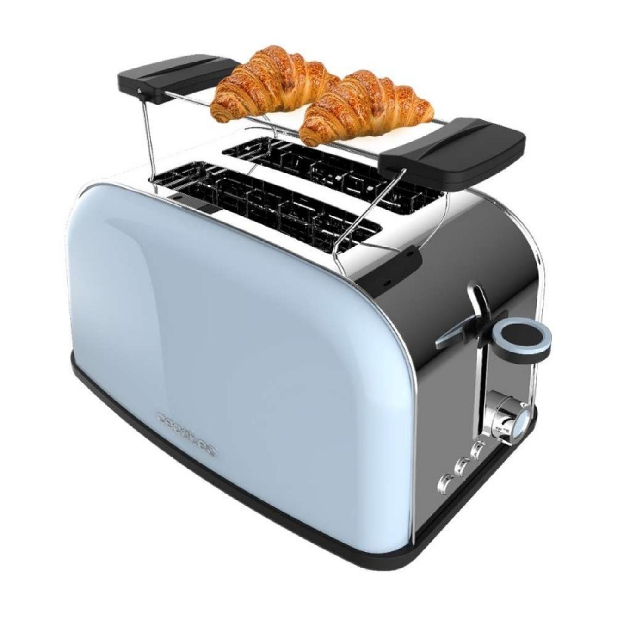 Cecotec Tostadores verticales Tostador vertical Toastin time 850 Blue