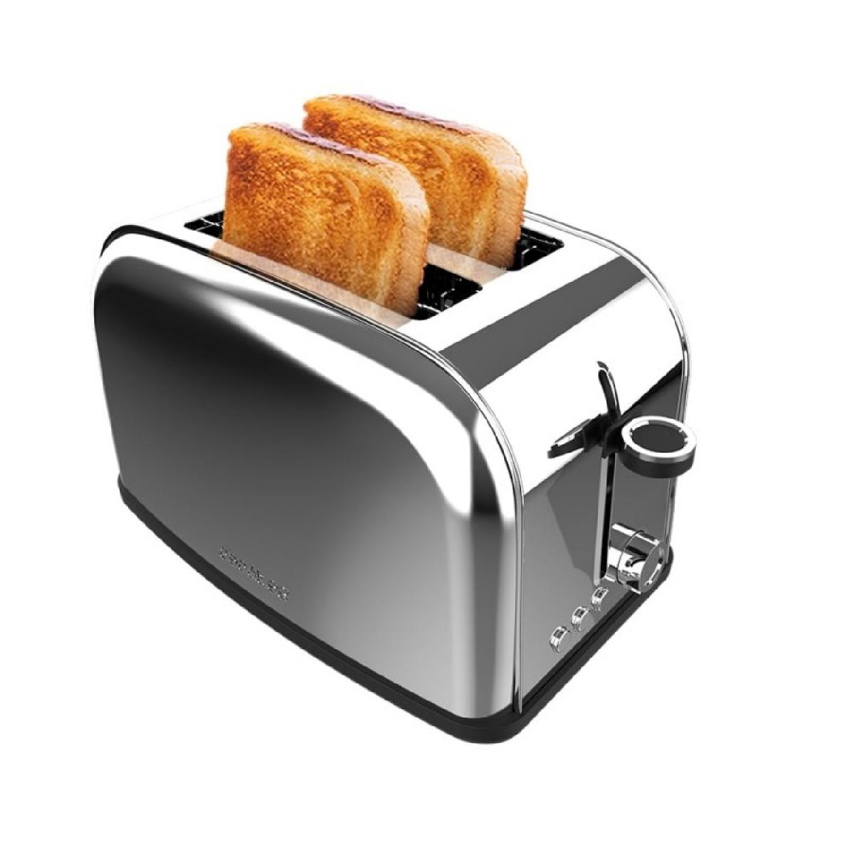 Cecotec Tostadores verticales Tostador vertical Toastin time 850 Inox Lite