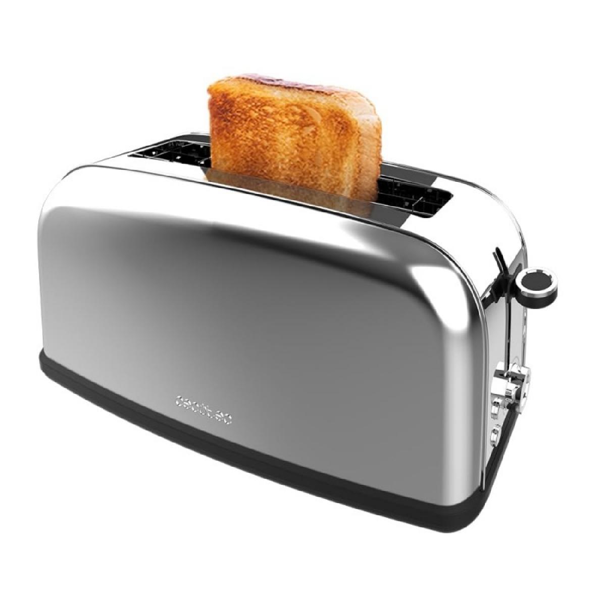 Cecotec Tostadores verticales Tostador vertical Toastin time 850 Inox Long Lite