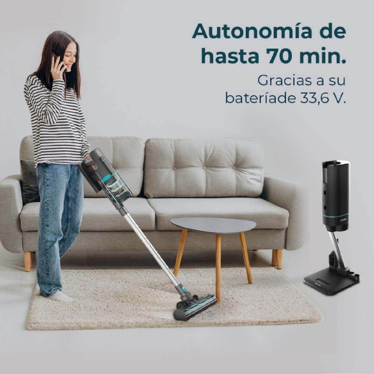 Cecotec Aspiradores verticales BLDC Conga Rockstar 10000 Nebula Station