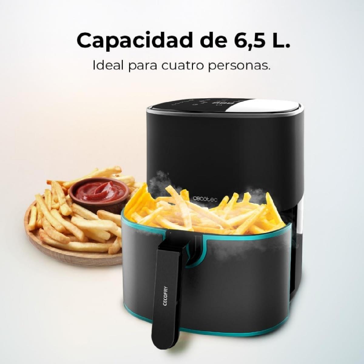 Cecotec Freidoras sin aceite Freidora de aire Cecofry Fantastik Inox 6500