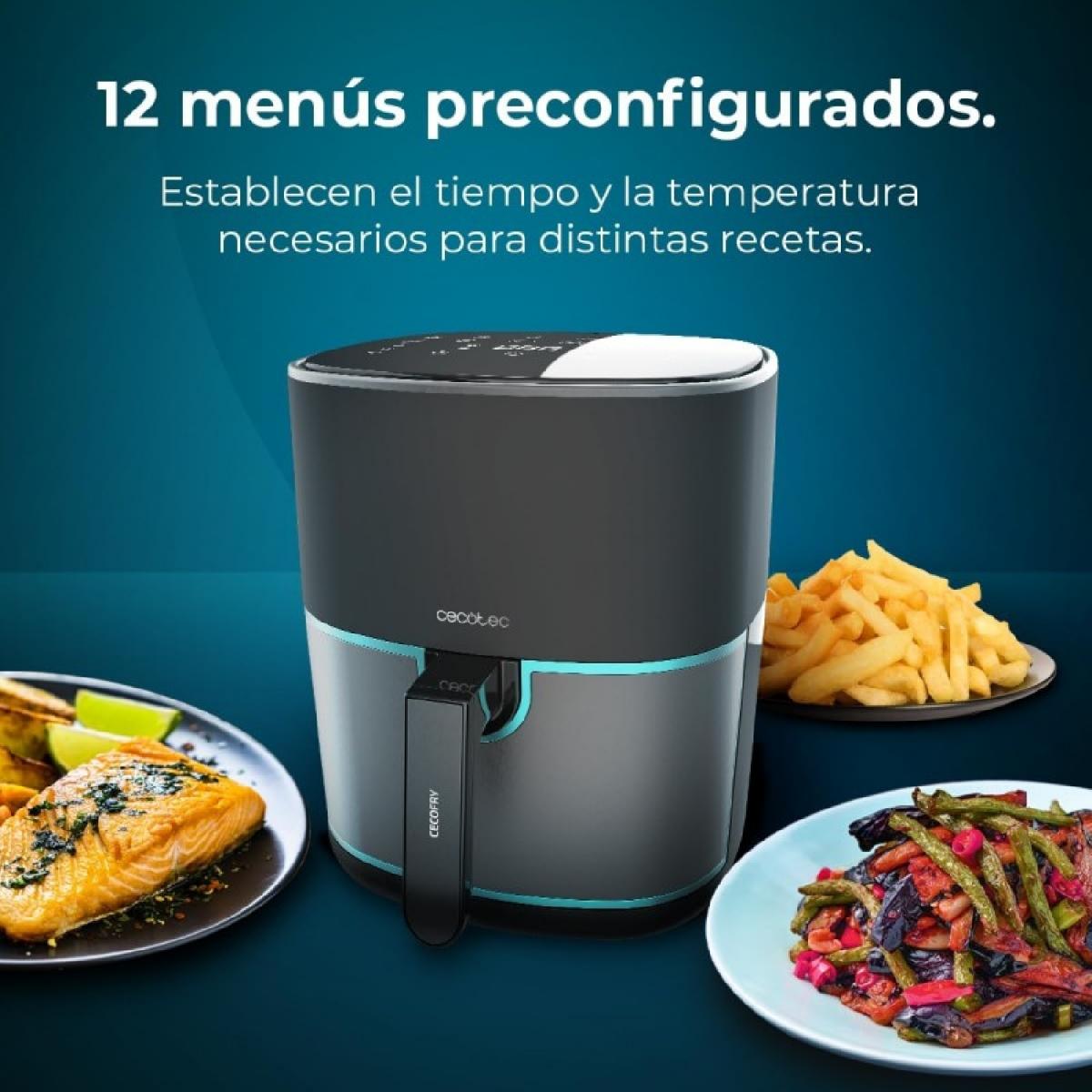 Cecotec Freidoras sin aceite Freidora de aire Cecofry Fantastik Inox 6500