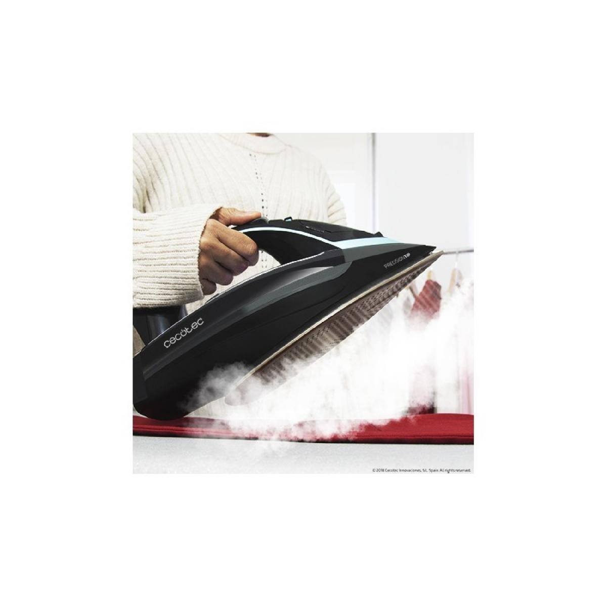 Cecotec Planchas horizontales Plancha de vapor 3D ForceAnodized 750 Smart