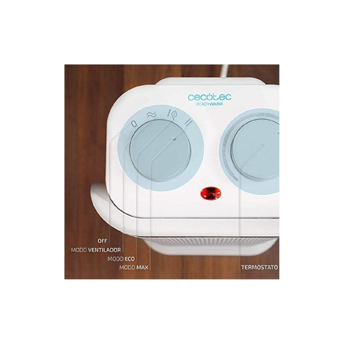 Cecotec Calefactores cerámicos de pie Calefactor cerámico Ready Warm 6250 Ceramic Sky Style