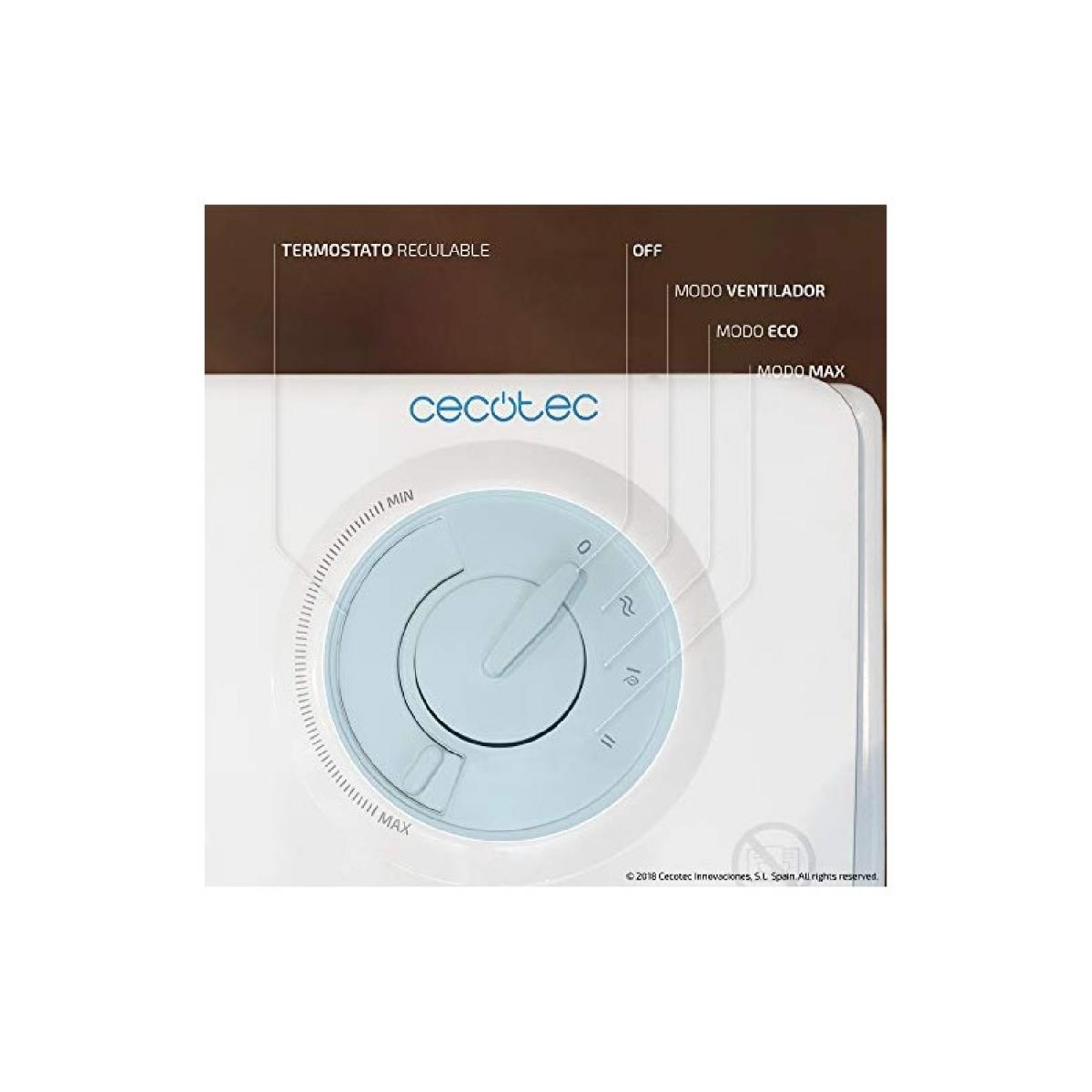 Cecotec Calefactores cerámicos de pie Calefactor cerámico Ready Warm 6200 Ceramic Sky