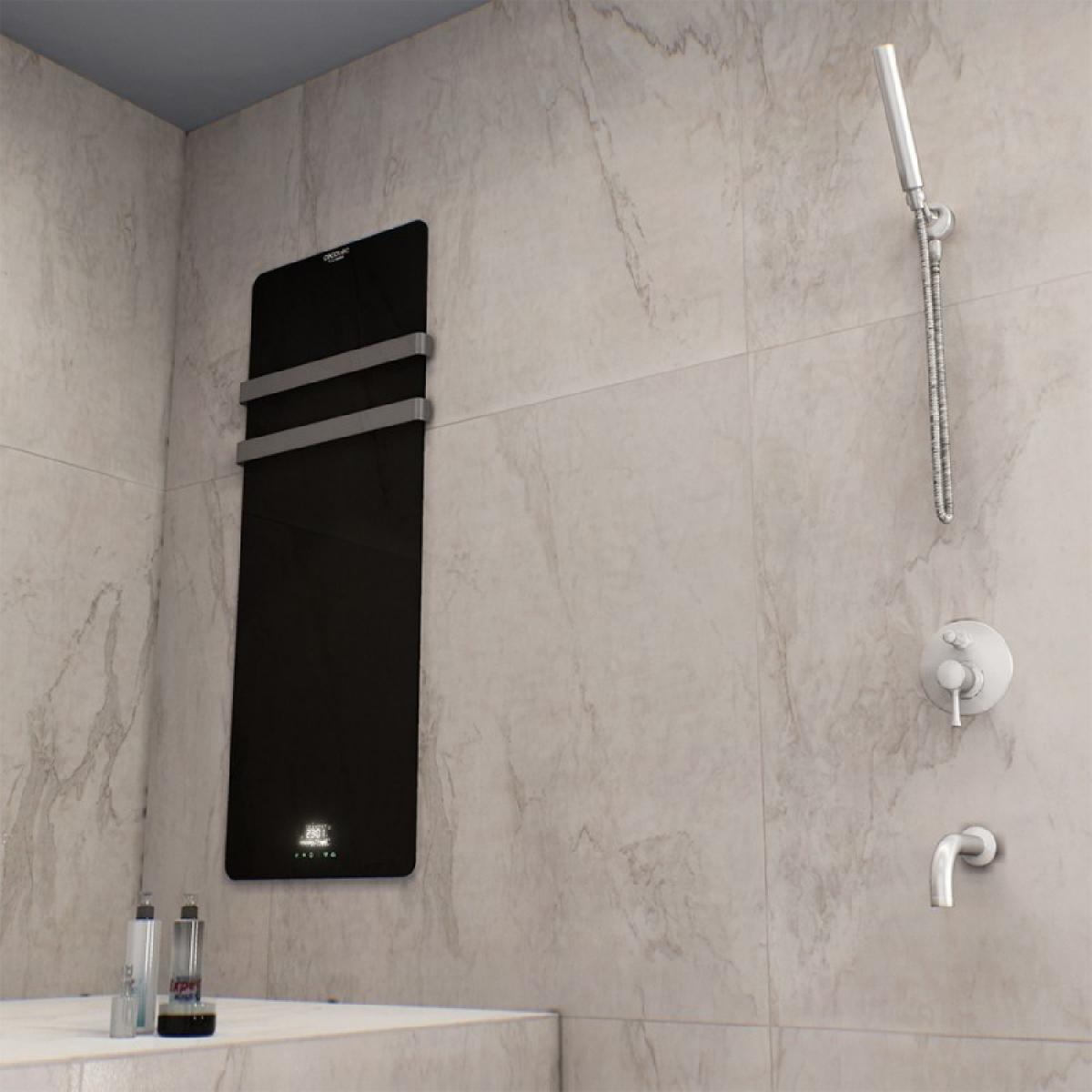 Cecotec Toalleros eléctricos Toallero eléctrico Ready Warm 9880 Crystal Towel