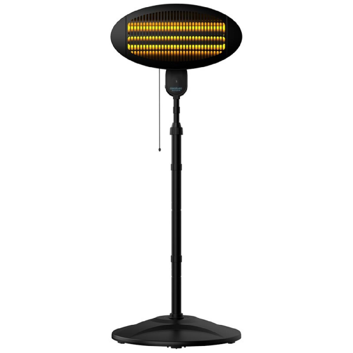 Cecotec Calefactores de exterior Calefactor halógeno ext. de pie Ready Warm 8100 Power Quartz