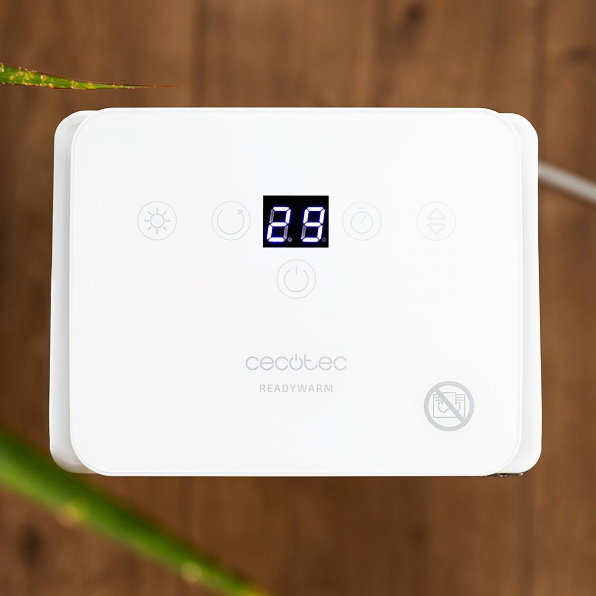 Cecotec Calefactores cerámicos de pie Calefactor cerámico Ready Warm 6400 Ceramic Sky Smart