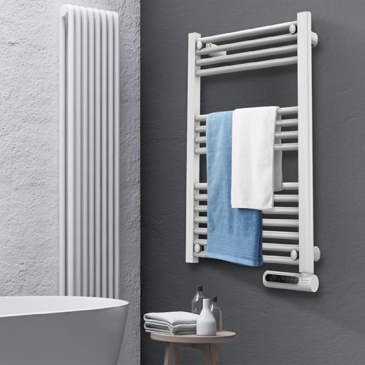 Cecotec Toalleros eléctricos Toallero eléctrico Ready Warm 9100 Smart Towel White