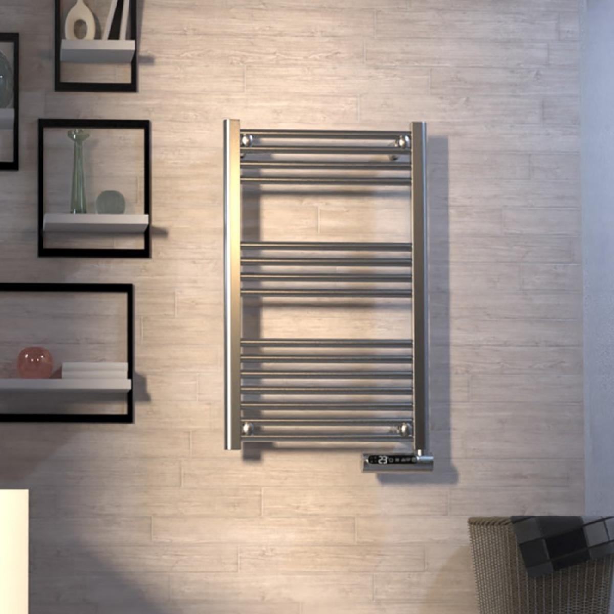 Cecotec Toalleros eléctricos Toallero eléctrico Ready Warm 9100 Smart Towel Steel