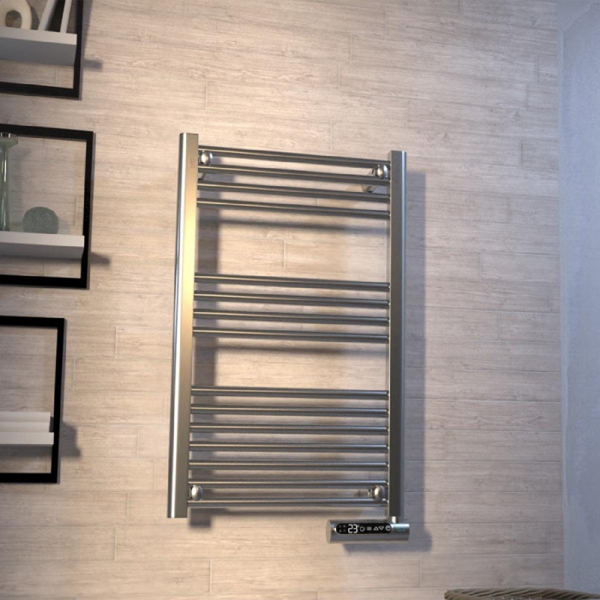 Cecotec Toalleros eléctricos Toallero eléctrico Ready Warm 9100 Smart Towel Steel