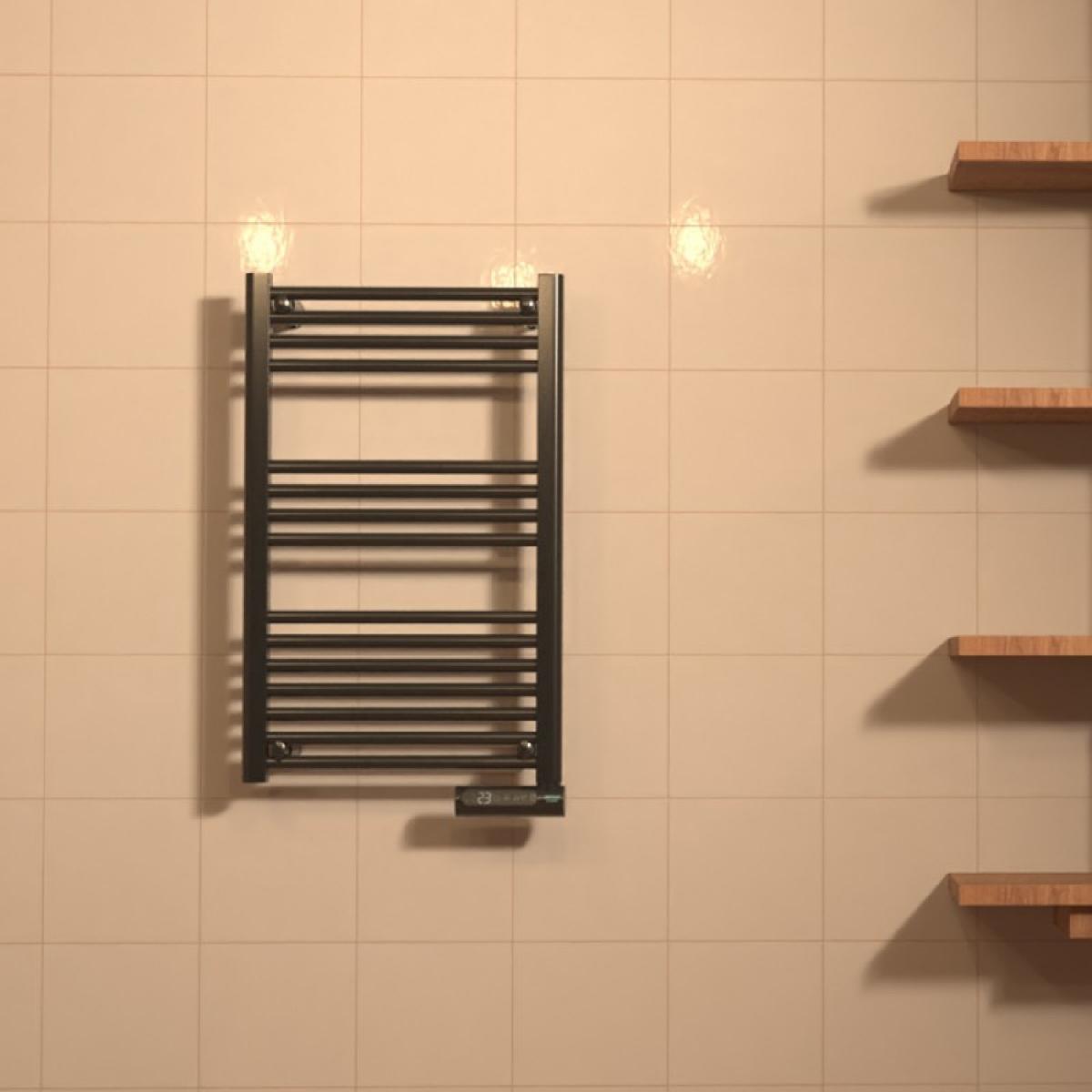 Cecotec Toalleros eléctricos Toallero eléctrico Ready Warm 9100 Smart Towel Black