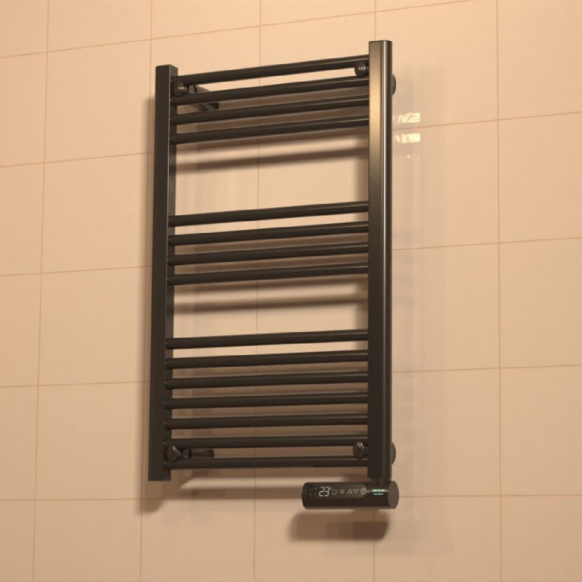 Cecotec Toalleros eléctricos Toallero eléctrico Ready Warm 9100 Smart Towel Black