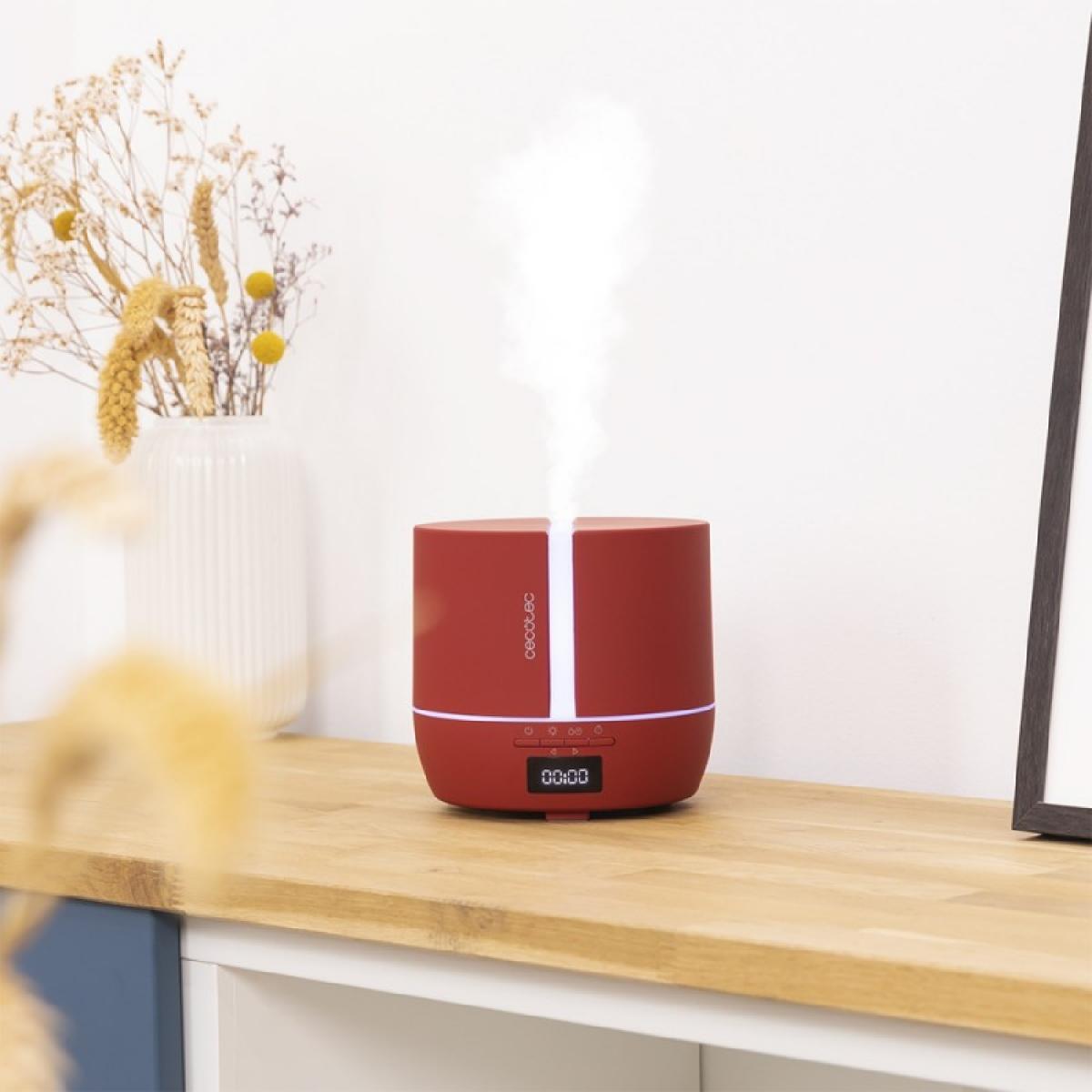 Cecotec Humidificadores Difusor de aroma PureAroma 550 Connected Garnet