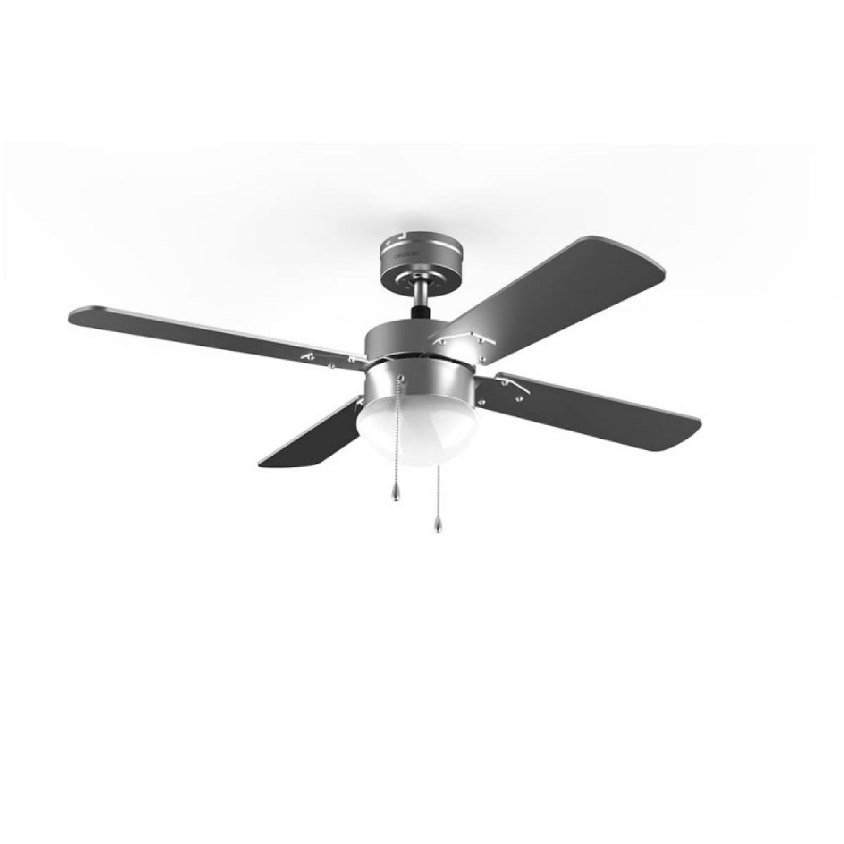 Cecotec Ventiladores de techo con luz Ventilador de techo EnergySilence Aero 5350 Black Design
