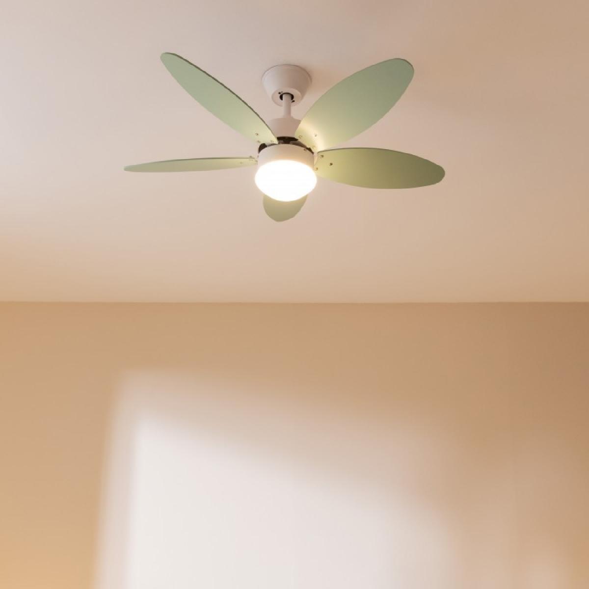 Cecotec Ventiladores de techo con luz Ventilador de techo EnergySilence Aero 4260 Mint