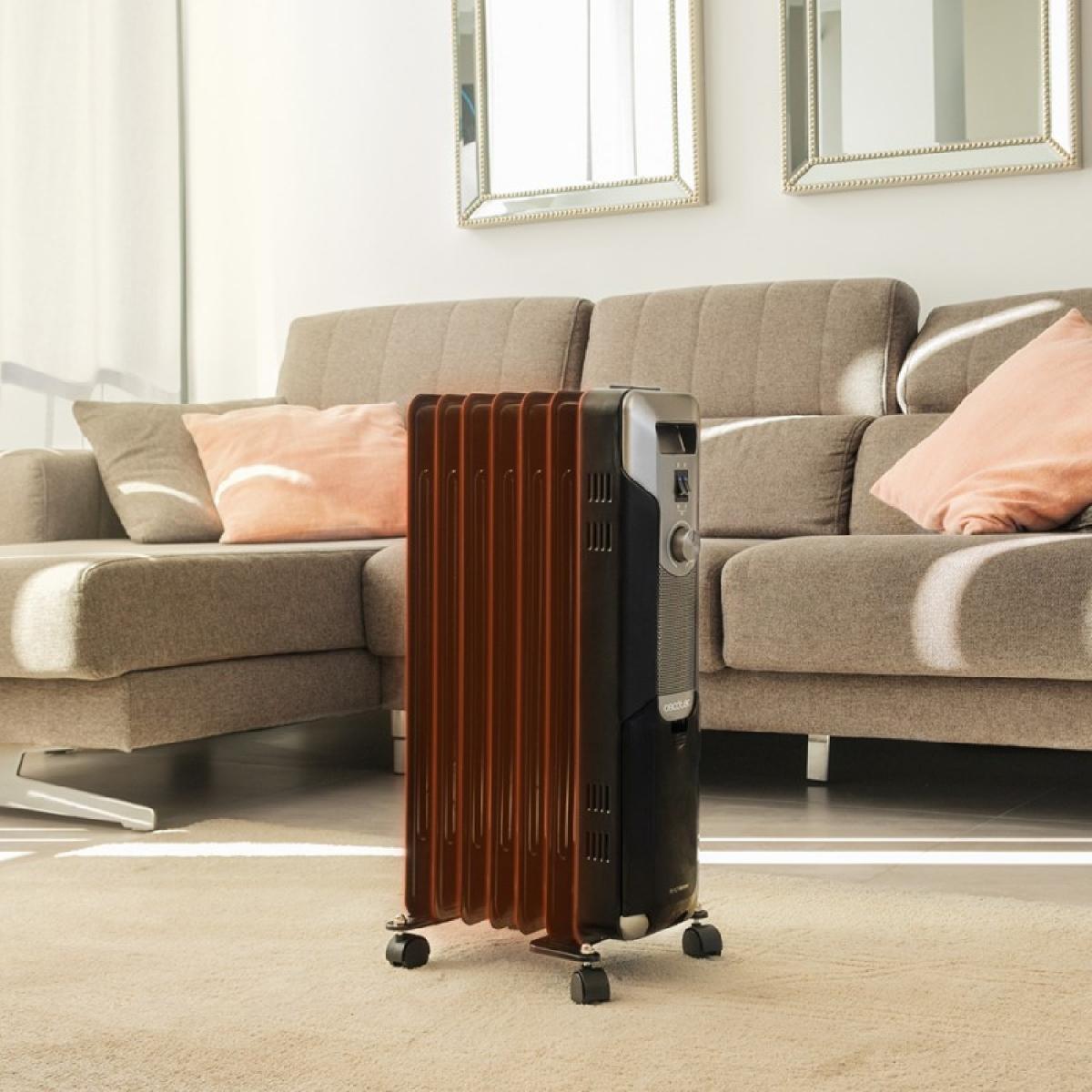Cecotec Radiadores de aceite Radiador de aceite ReadyWarm 7000 Space Black
