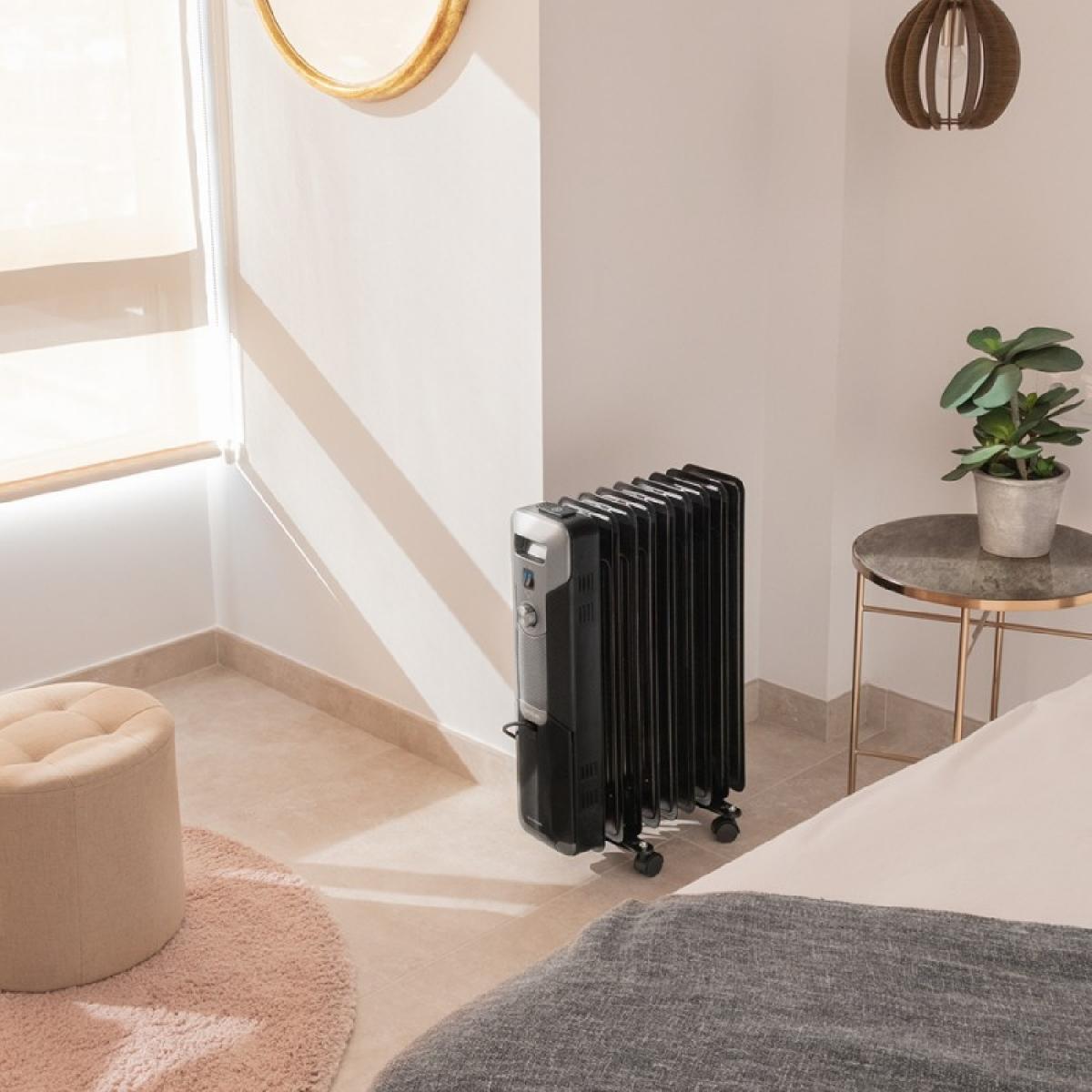 Cecotec Radiadores de aceite Radiador de aceite ReadyWarm 9000 Space Black