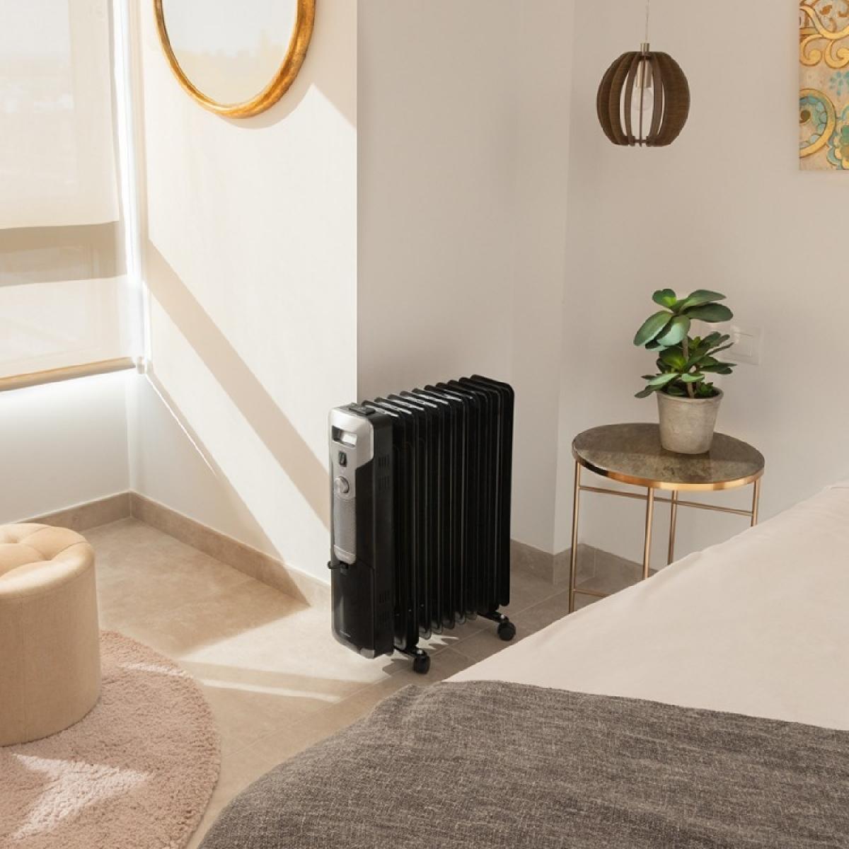 Cecotec Radiadores de aceite Radiador de aceite ReadyWarm 11000 Space Black
