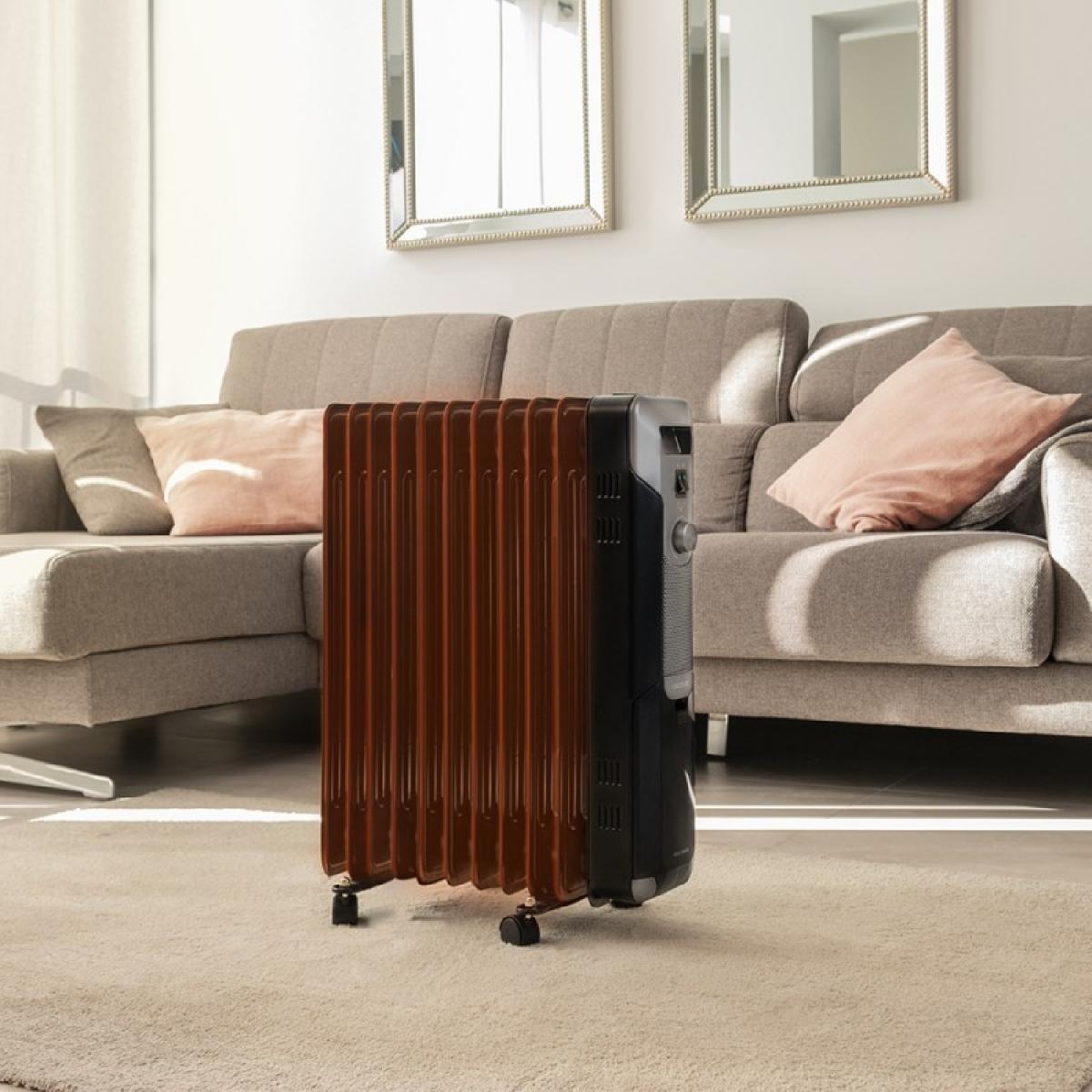 Cecotec Radiadores de aceite Radiador de aceite ReadyWarm 11000 Space Black
